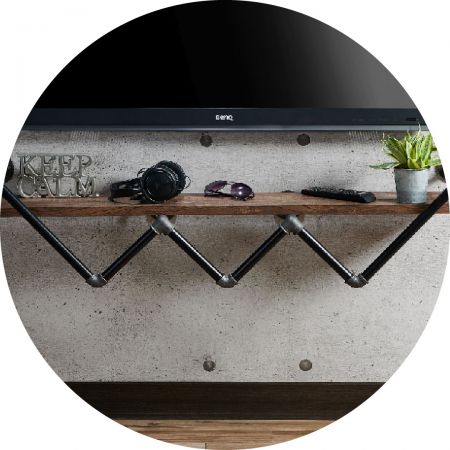 Innovative shape, waterproof and rust-proof, use complementary furniture items to set off the desired texture.